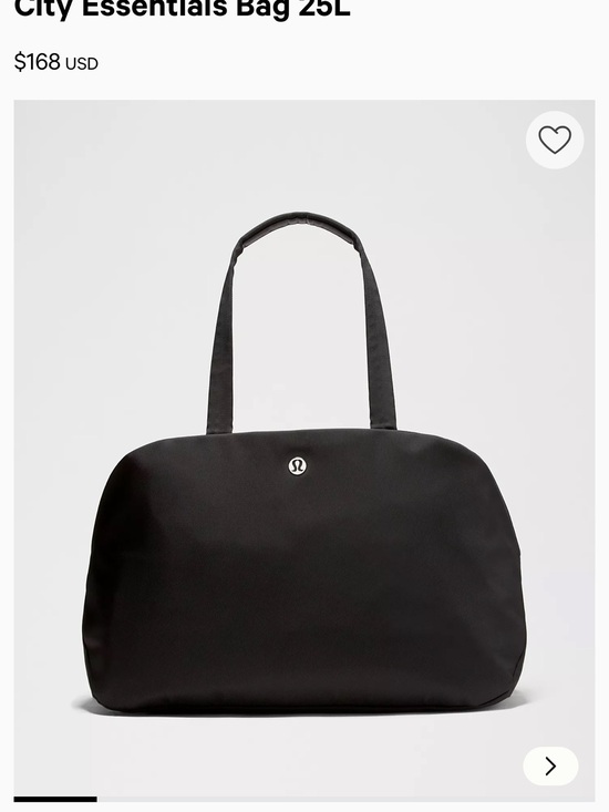 lululemon athletica Handbags - lululemon athletica Black City Essentials Tote